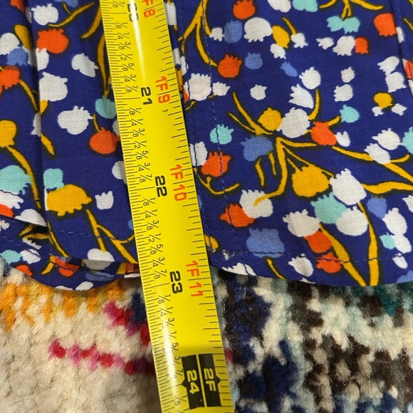 NWT!! Anthropologie 9 of 52 Conversations Pop Potpourri Colloquial Buttondown - Picture 8 of 11